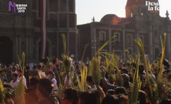 Domingo de Ramos, así inició Semana Santa en Basílica de Guadalupe