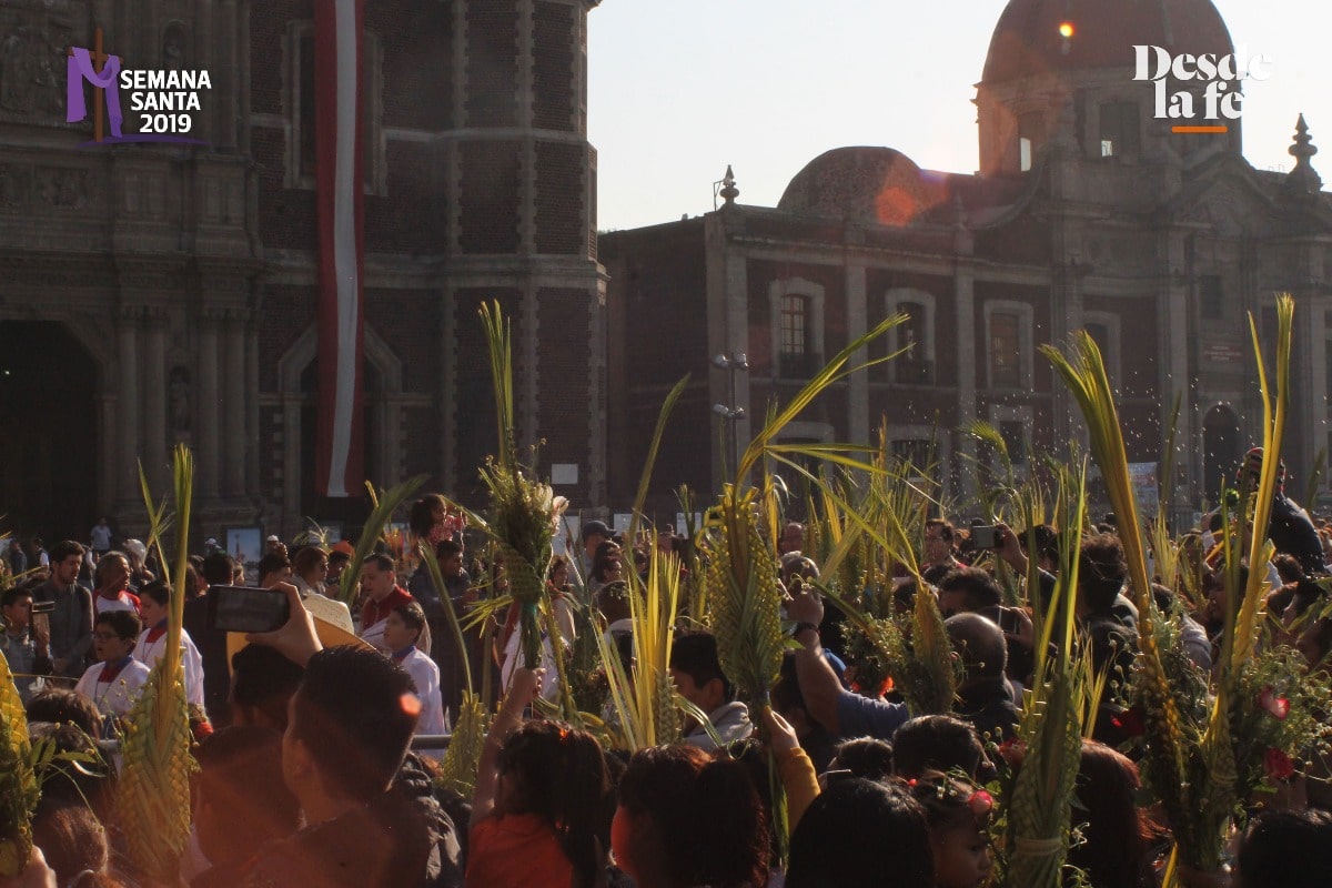 Domingo de Ramos, así inició Semana Santa en Basílica de Guadalupe