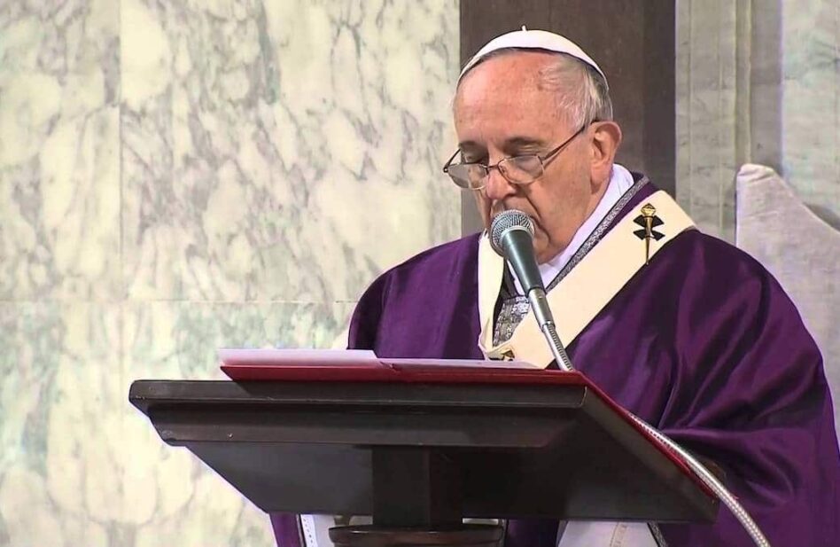 Papa: “El fracaso es campo propicio para la siembra del diablo”