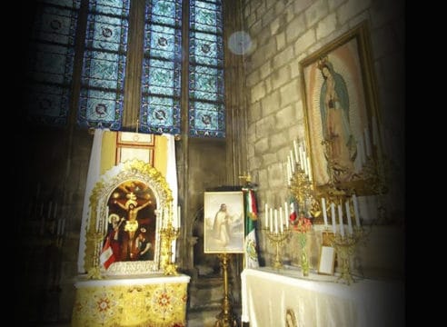 ¿Por qué sobrevivió la imagen de la Virgen de Guadalupe en Notre Dame?