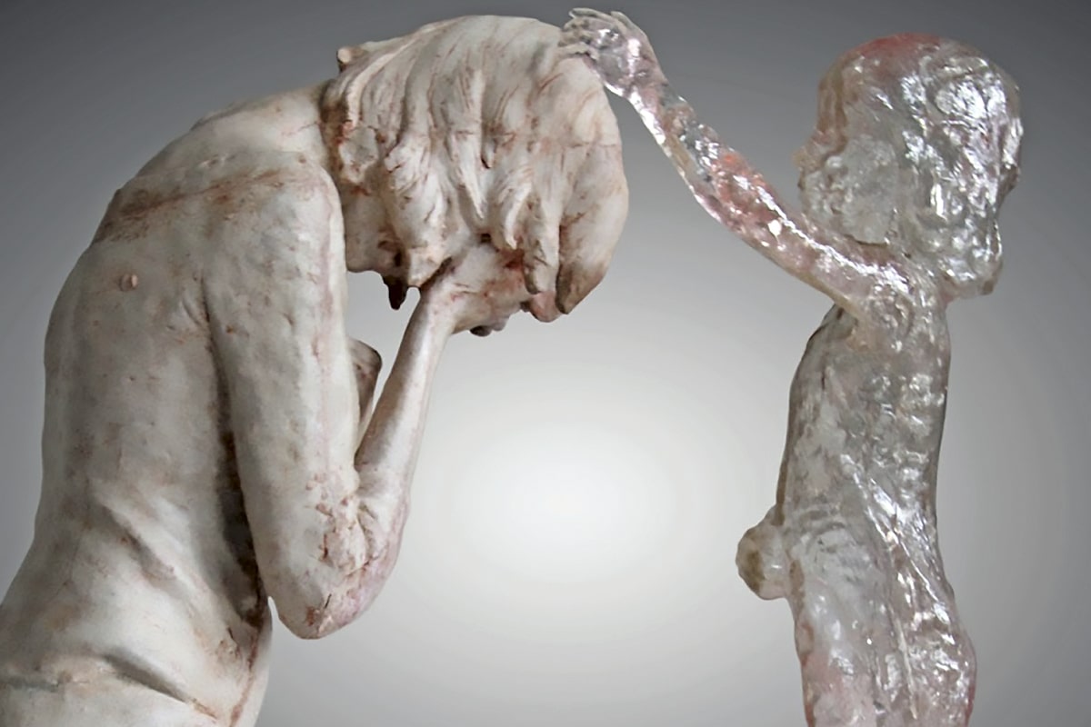 Instituto IRMA, acompaña en la sanación de las heridas del aborto. Foto: Escultura "Memorial para los niños no nacidos" de Martin Hudacek.
