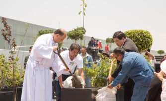 Jornada ecológica en la Basílica de Guadalupe