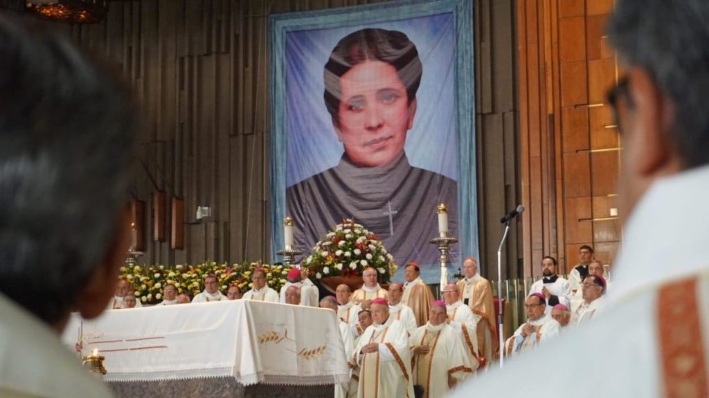 Concepción Cabrera de Armida fue beatificada en la Basílica de Guadalupe el 4 de mayo de 2019. Foto: INBG