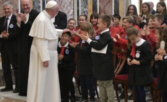 El Papa Francisco recibe a los Hermanos Lasallistas en audiencia