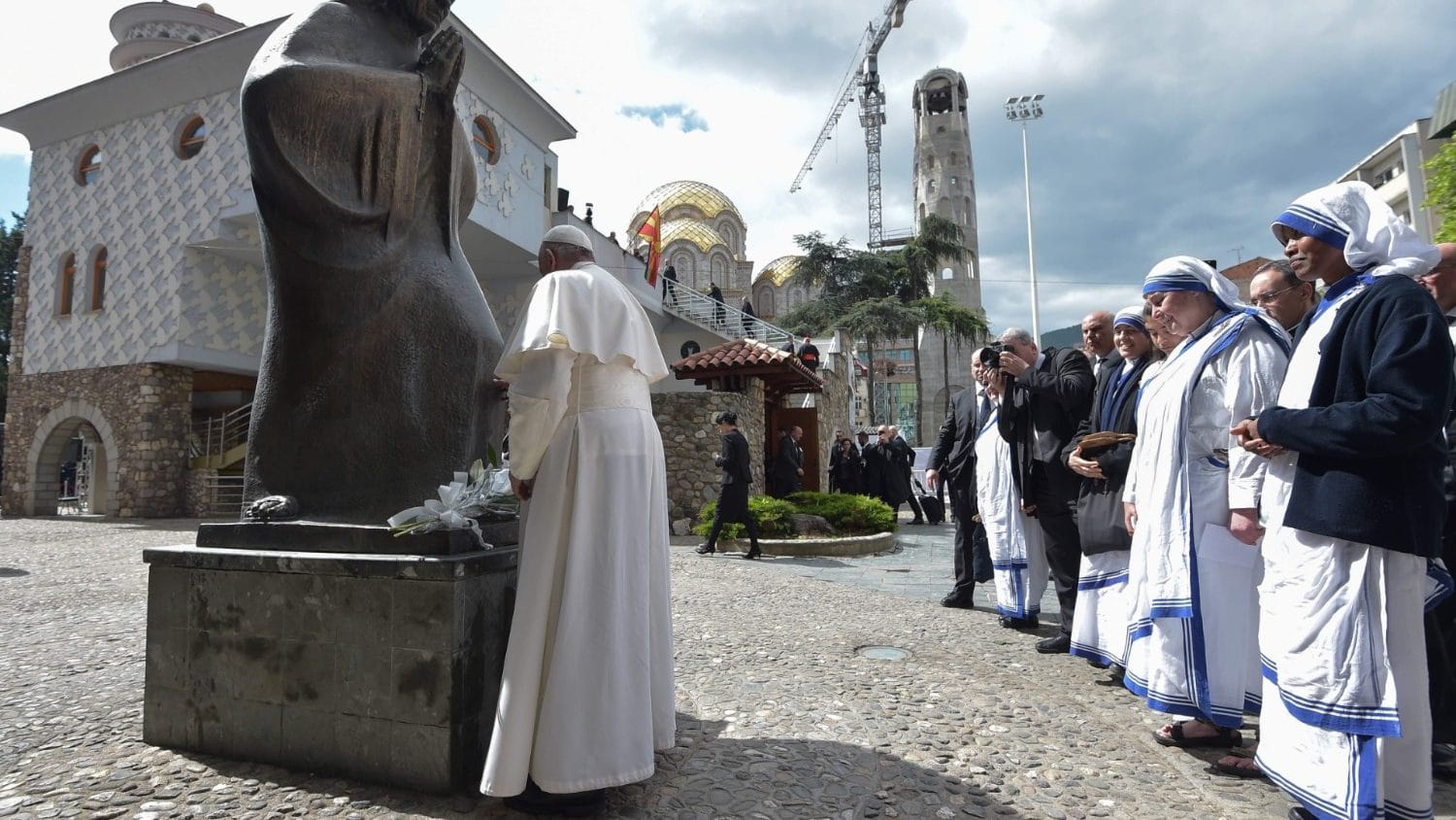 El Papa Francisco en Macedonia del Norte, tierra de la Santa Madre Teresa de Calcuta. Foto: Vatican Media