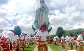 En Ohio está una de las estatuas más altas y bellas de la Virgen de Guadalupe