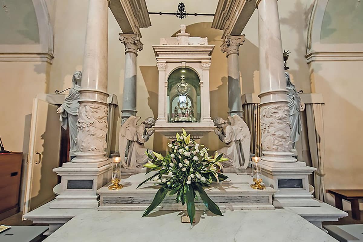 El Santuario del Milagro Eucarístico de Lanciano, guardián del milagro.