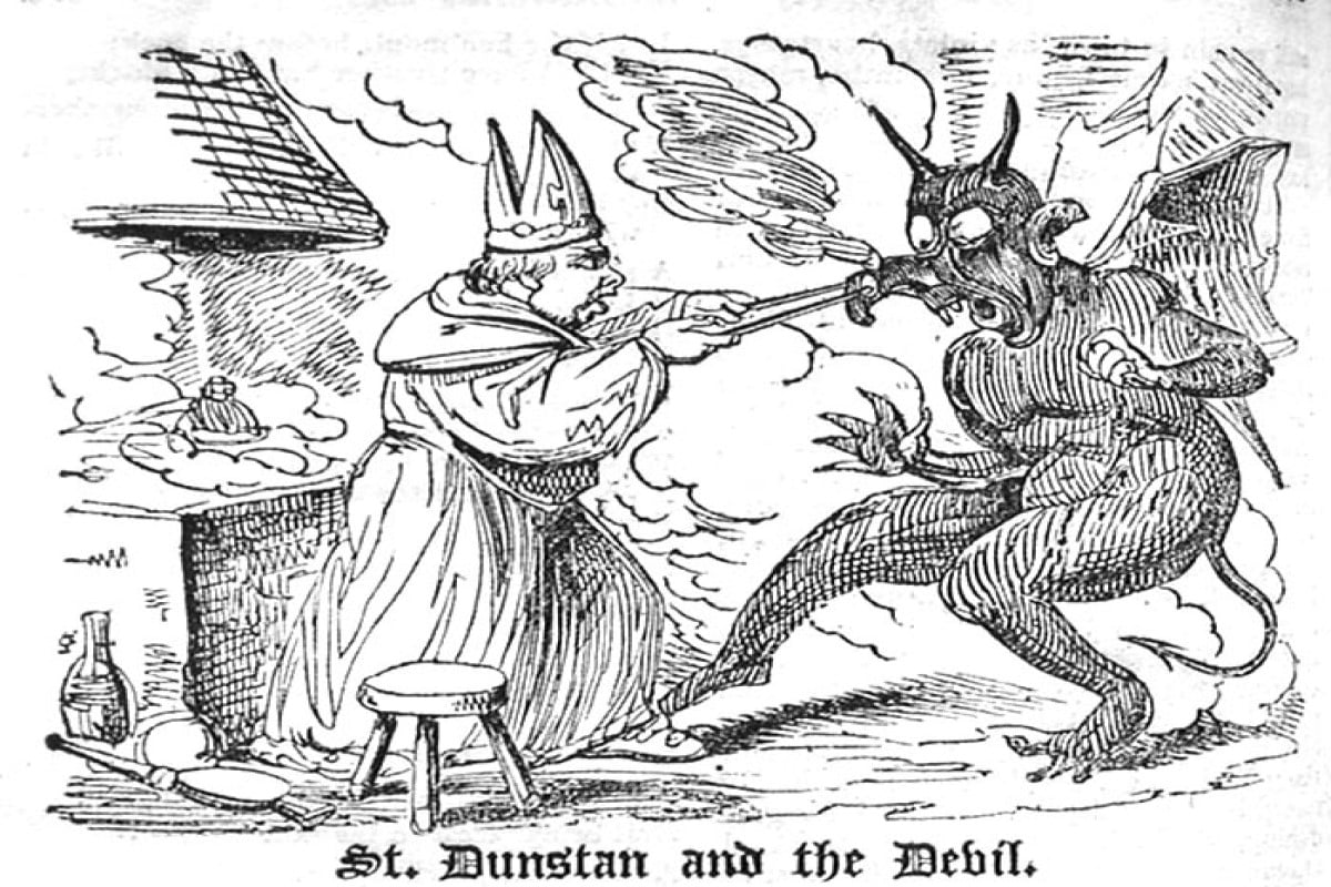 San Dunstan, el santo que engañó al diablo