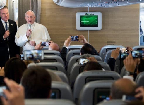 Papa Francisco: El político no debe sembrar odio y miedo