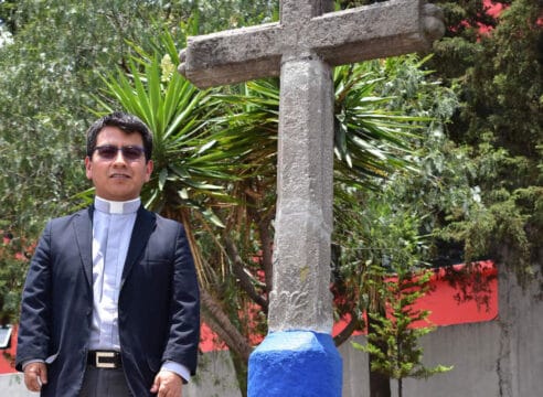 'Jesús me eligió sacerdote, vio en mi discapacidad una virtud'