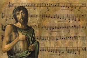 ¿Por qué se relaciona a san Juan Bautista con el invento de las notas musicales?