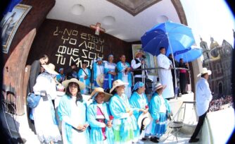 Piden por la vida en la 60 Peregrinación de Querétaro al Tepeyac