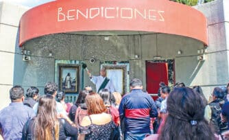 El lugar de la Basílica de Guadalupe donde siempre imparten bendiciones