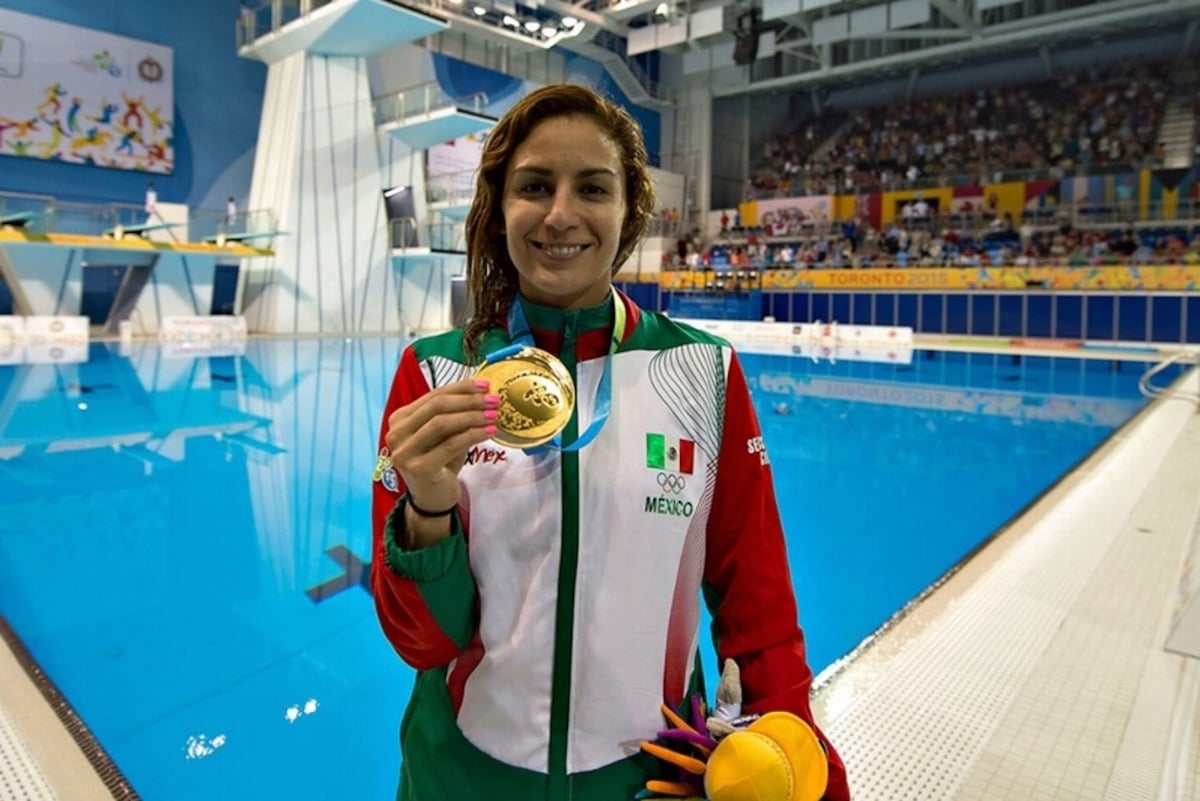 Paola Espinosa es clavadista y medallista olímpica.