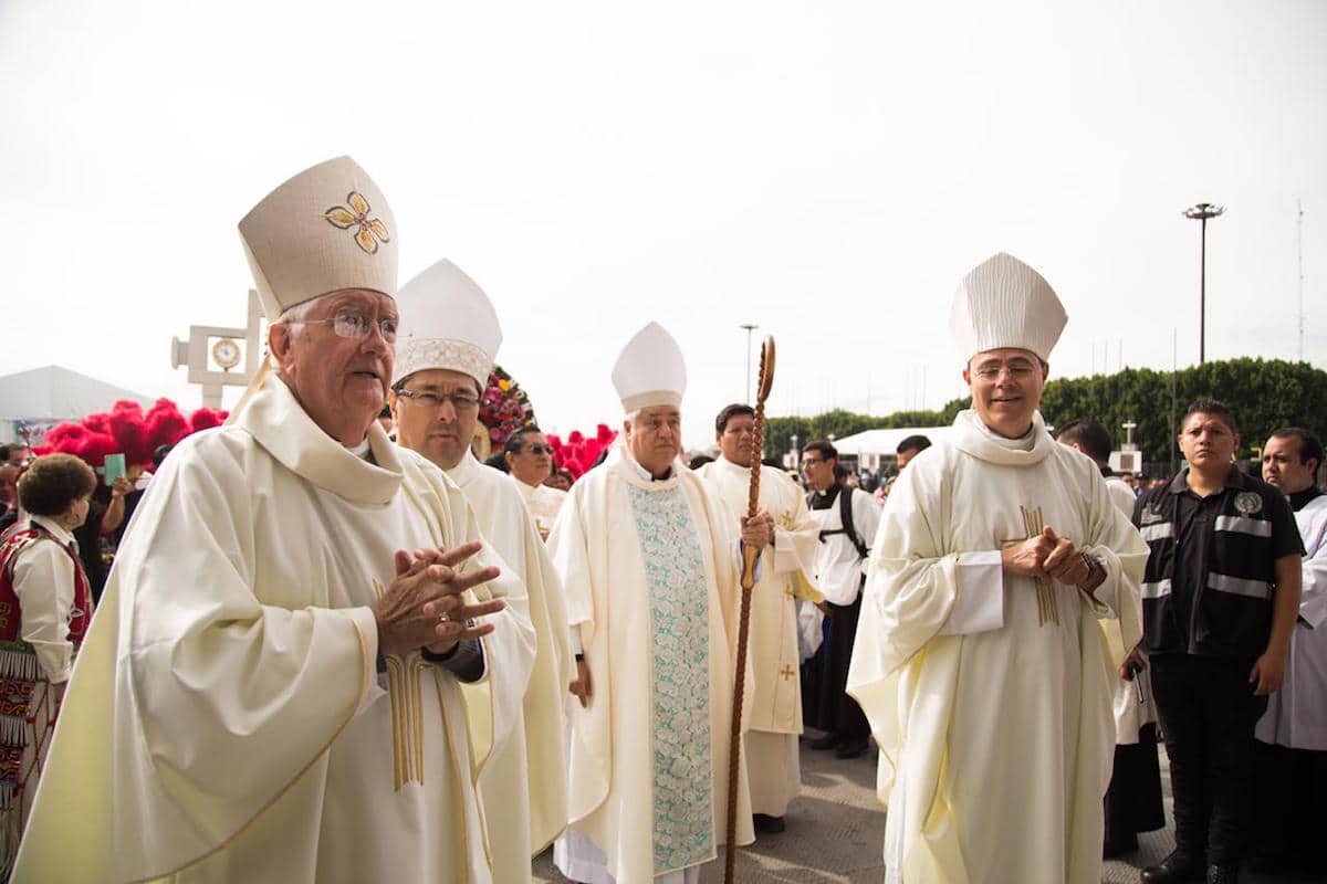 Los Obispos de la Arquidiócesis de Monterrey. Foto: María Langarica