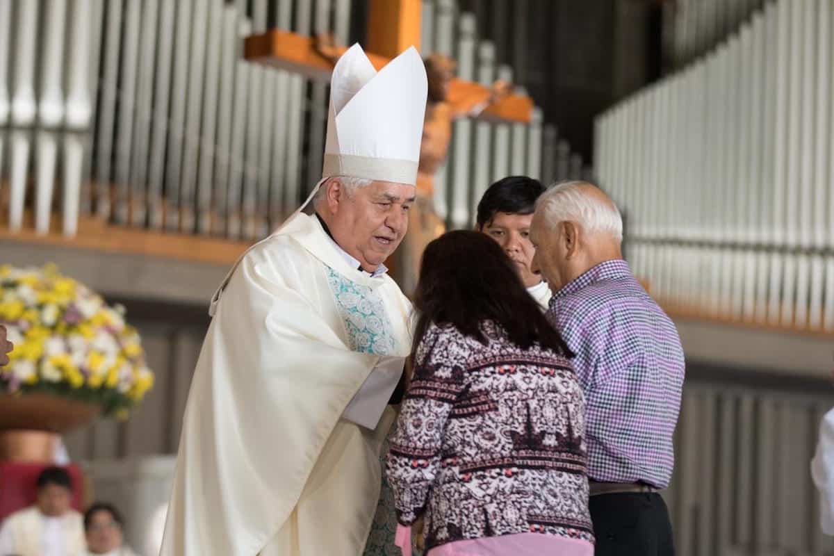 Monseñor Rogelio Cabrera, Presidente de la Conferencia del Episcopado Mexicano. Foto: María Langarica