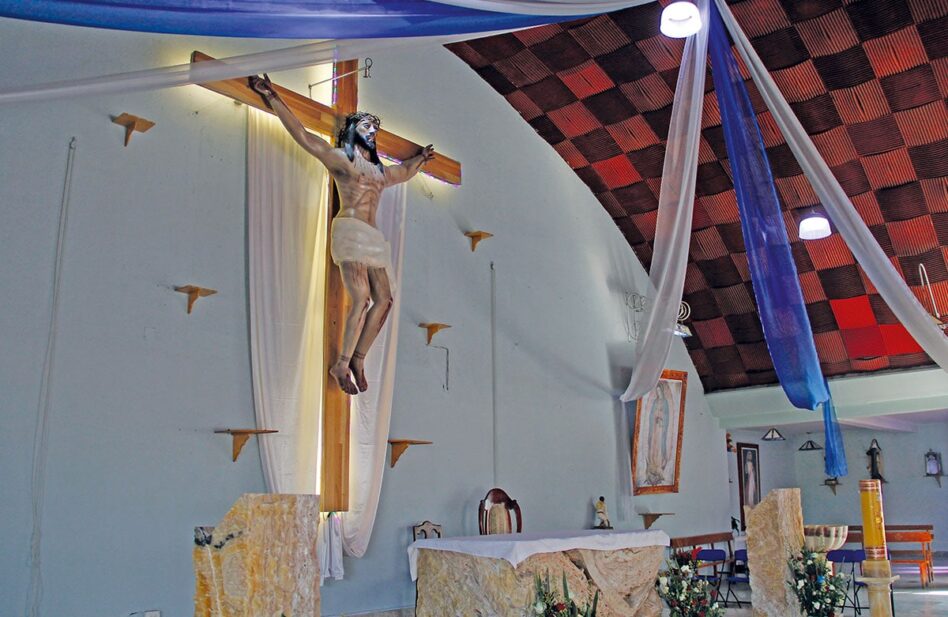Esta parroquia fomenta la devoción al Cristo de la Salud