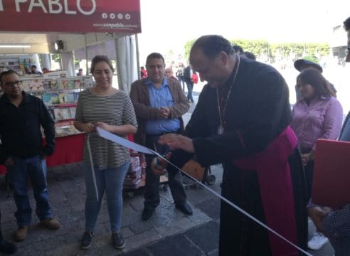 Inauguran Feria del Libro Católico en la Basílica de Guadalupe
