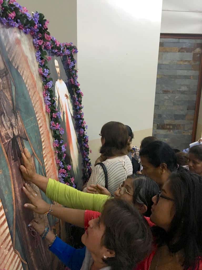 Imagen de la Virgen de Guadalupe.