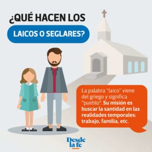 Los laicos tienen un papel indispensable en la Iglesia.