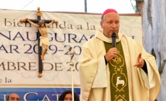 El Nuncio Apostólico celebra Misa por inicio de cursos en la Lumen Gentium