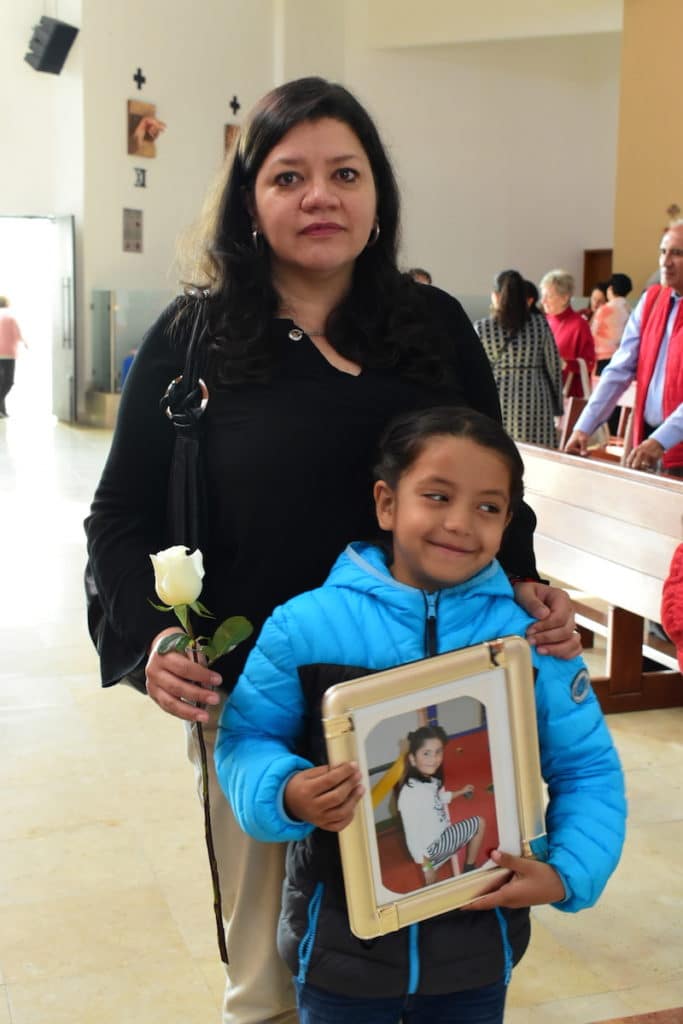 La señora Ana Lilia Gutiérrez, mamá de Amelia, una de las niñas que perdió la vida en el sismo del 19S. Foto: Ricardo Sánchez