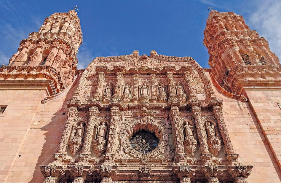 La Catedral basílica de Zacatecas, una herencia bañada de plata