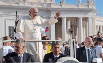 Papa Francisco: la esperanza del mundo es Cristo