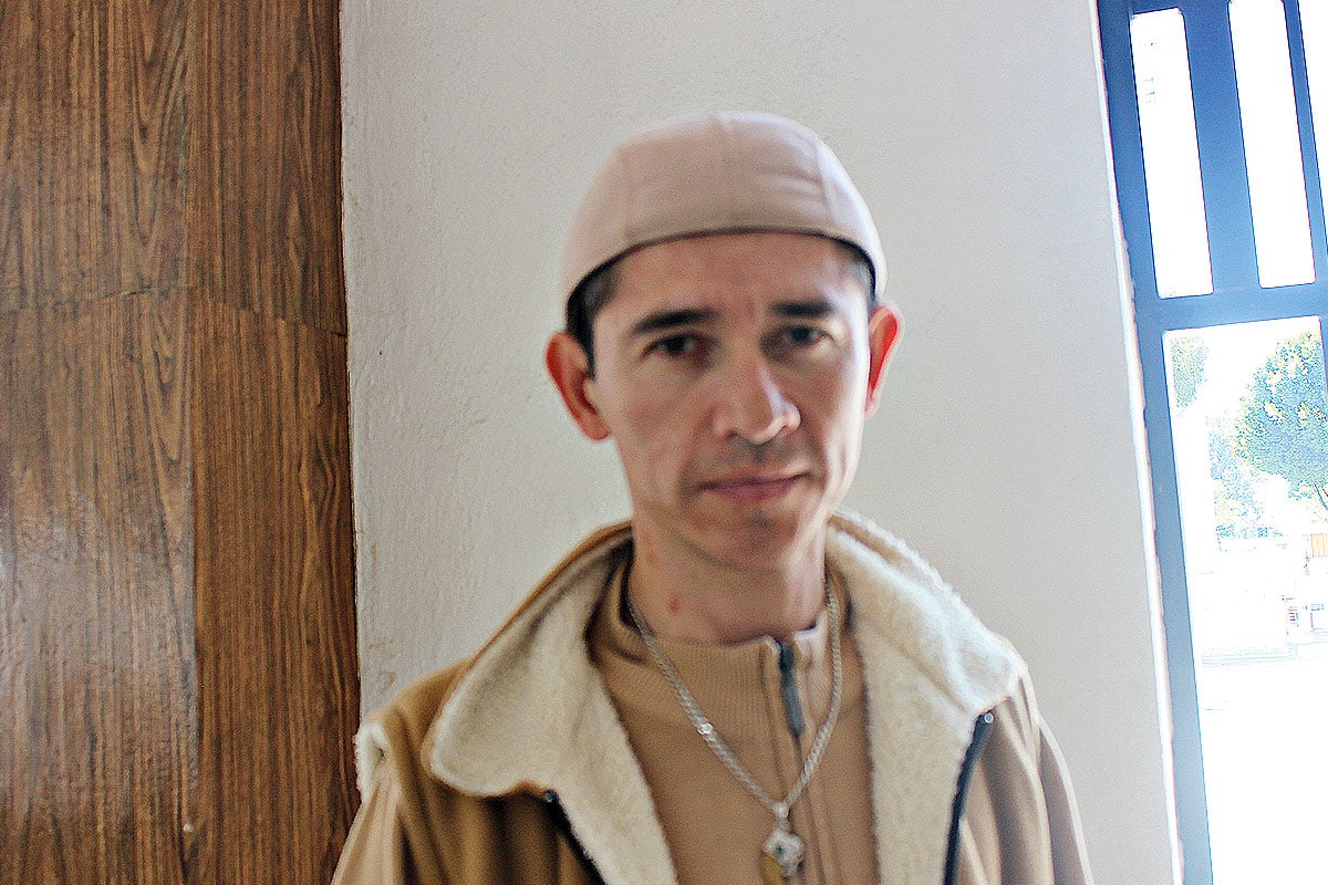 Fernando Medina, interno del Reclusorio Oriente.
