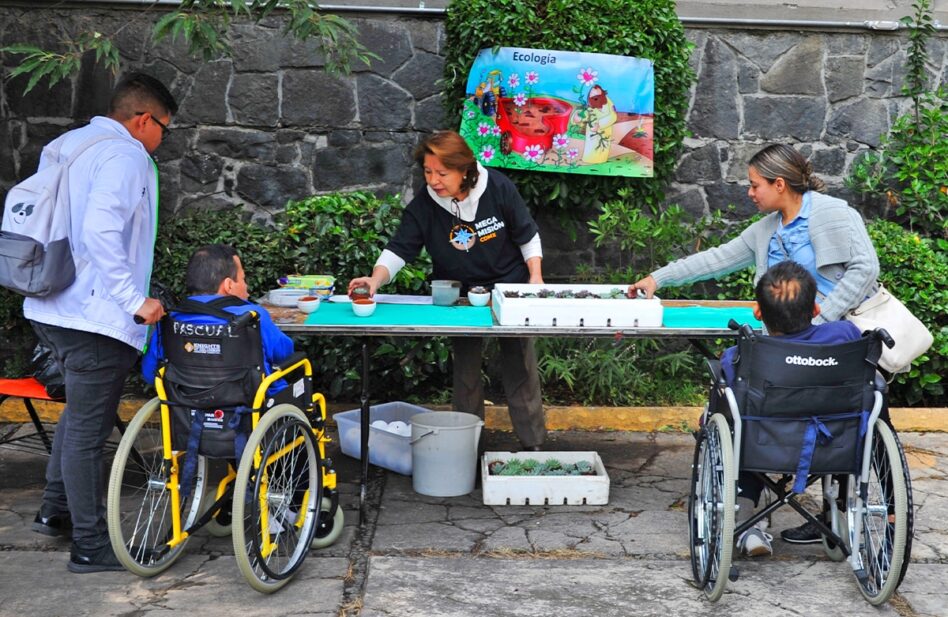 Personas con discapacidad, en el corazón de la Megamisión