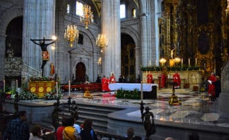Celebran en la Catedral la fiesta del Señor del Veneno