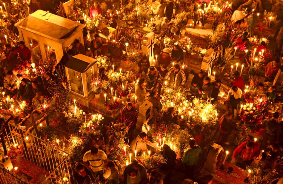 Mixquic, el lugar donde 'conviven' vivos y muertos