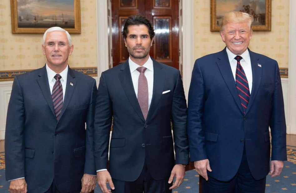 Eduardo Verástegui se reúne con el presidente Donald Trump