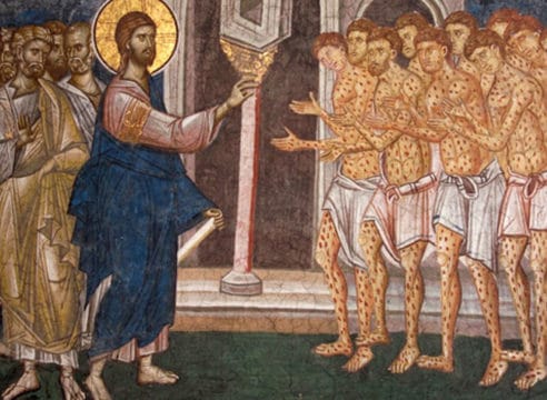 ¿Por qué Jesús envió a los leprosos con un sacerdote?