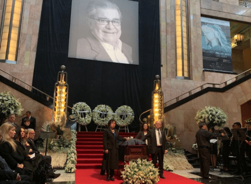 Despiden con un homenaje en Bellas Artes al Dr. Miguel León-Portilla