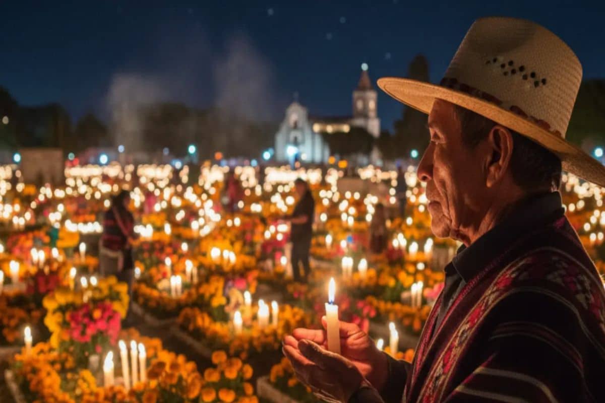 Mixquic, el lugar donde 'conviven' vivos y muertos