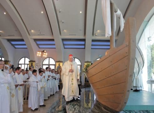 Homilía de la Misa de inauguración del Centro de Peregrinos en Magdala