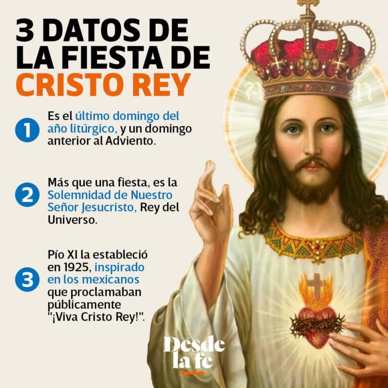 Cristo Rey 2022 cinco cosas que debes saber sobre esta fiesta