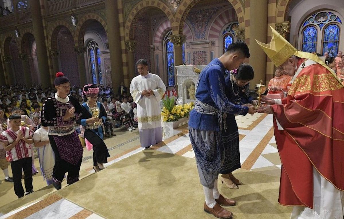 Misa del Papa en Tailandia. Foto: Vatican Media