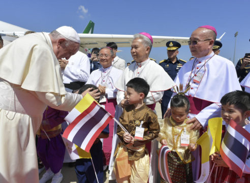 El Papa Francisco se encuentra en Bangkok para su viaje apostólico
