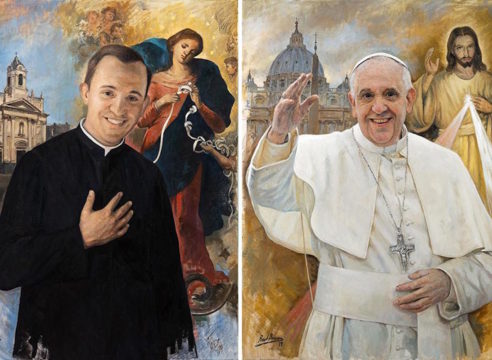 Conoce los sellos postales para los 50 años de sacerdocio del Papa