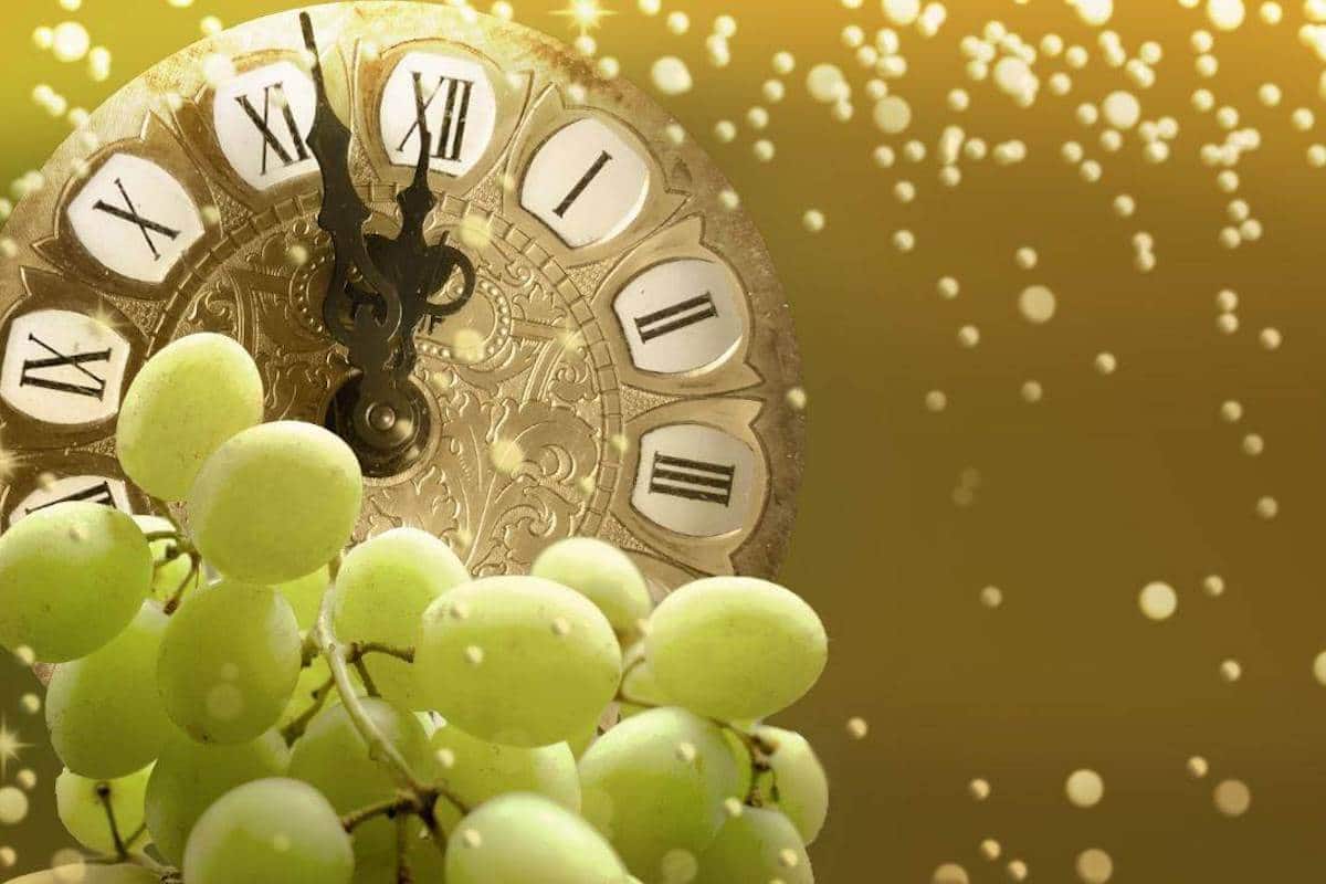 La tradición de comer 12 uvas en año nuevo