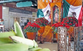 La devoción a la Virgen de Guadalupe invade la Central de Abasto