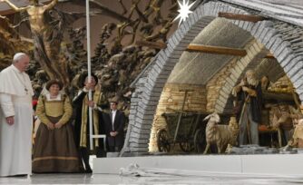 Papa Francisco: "El pesebre es un Evangelio vivo"