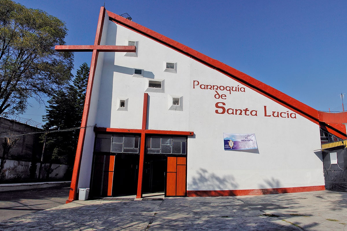 Parroquia de Santa Lucía, en Azcapotzalco