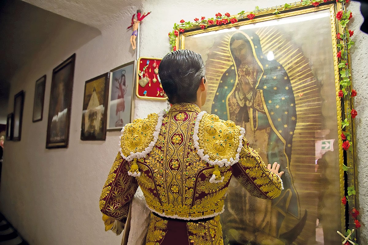Virgen de Guadalupe, valentía de los toreros. Foto: María Langarica