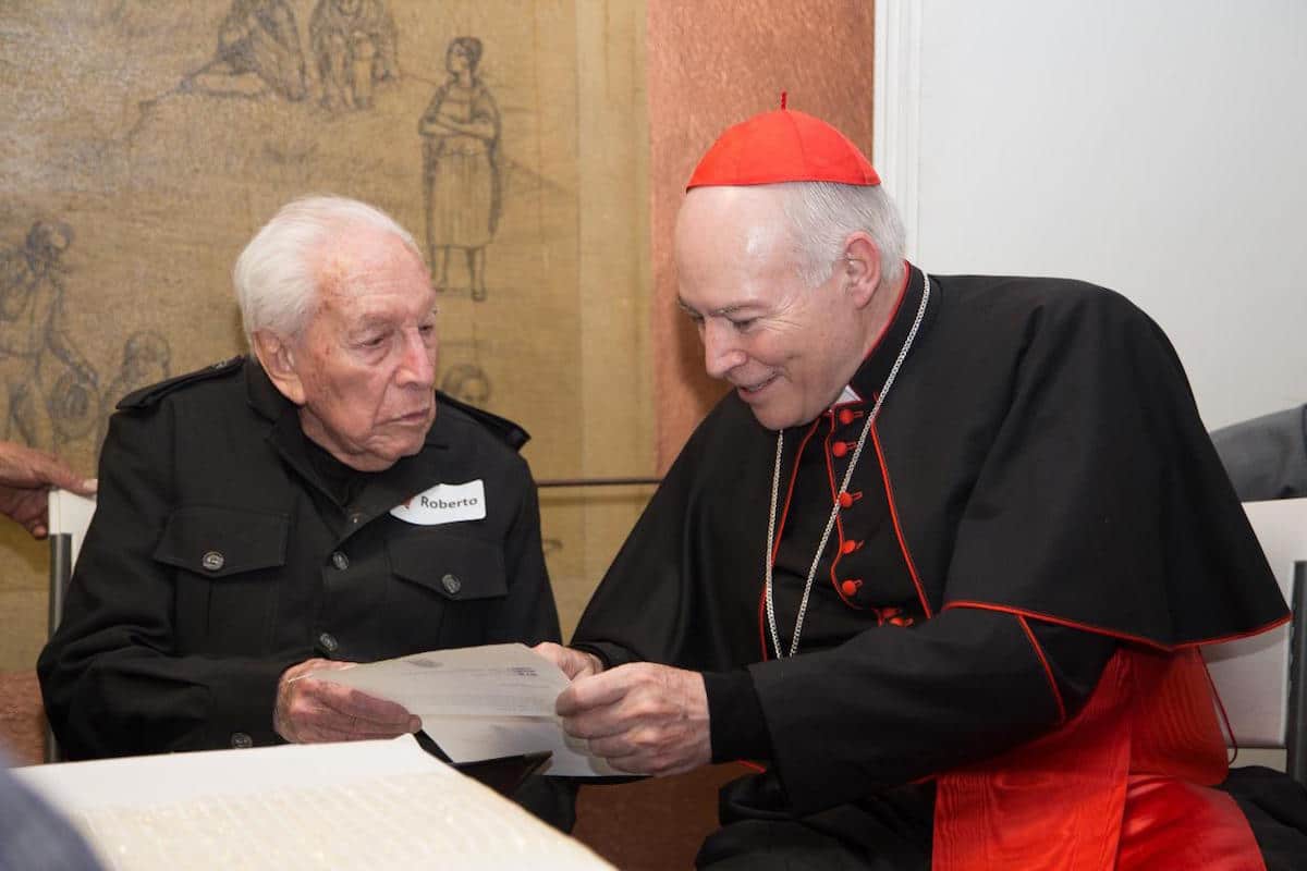 Reunión de los sacerdotes eméritos. Foto: María Langarica