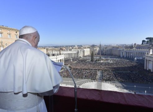 Mensaje de Navidad 2019 y bendición Urbi et Orbi del Papa Francisco