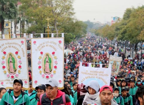 Peregrinos romperían récord de asistencia a la Basílica de Guadalupe