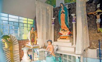 Tlaxpana, la colonia de los altares a la Virgen de Guadalupe